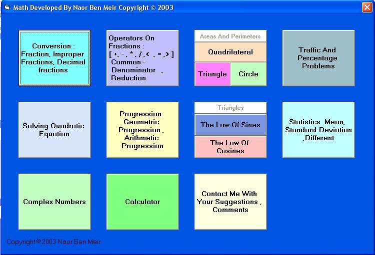 Math Homework Maker Screenshot
